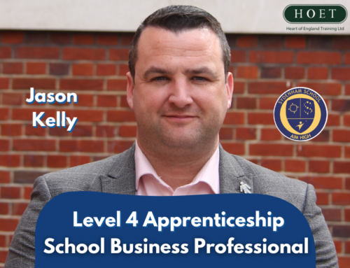 Jason Kelly – School Business Professional Level 4