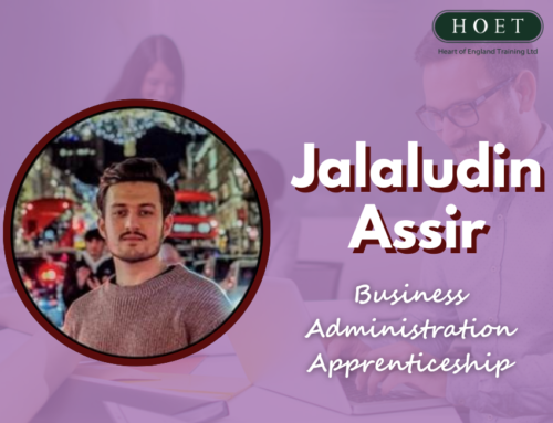 Jalaludin Assir’s Inspiring Journey in Business Administration Apprenticeship