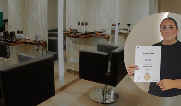 Maisie Smith Completes Her Hairdressing Professional Level 2 Apprenticeship